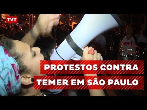 Jovens e trabalhadores relatam motivações em protesto Fora Temer