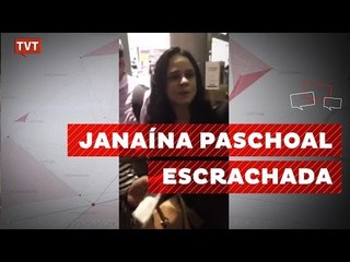Janaína Paschoal sofre escracho no aeroporto de Brasília