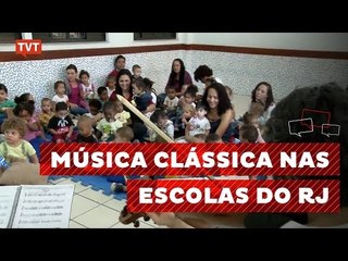 Projeto leva música clássica a  escolas municipais do Rio de Janeiro