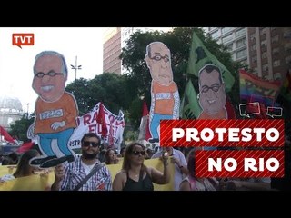 Download Video: Servidores vão às ruas no RJ em protesto unificado