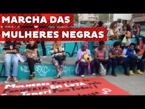Marcha das Mulheres Negras em São Paulo