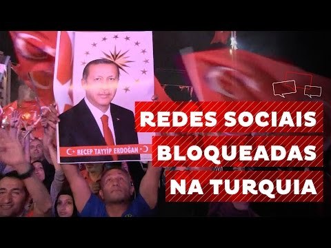 Redes Sociais bloqueadas na Turquia