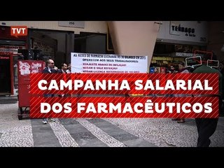 Farmacêuticos de SP vão às ruas em busca de conquistas