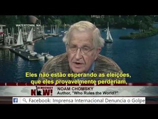 Noam Chomski: "Dilma é acusada por uma gangue de ladrões"