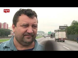 Metalúrgicos bloqueiam pista da Via Anchieta em defesa do emprego