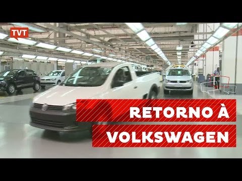 Trabalhadores voltam do lay-off na Volks