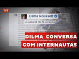 Dilma recebe ator Danny Glover e conversa com internautas