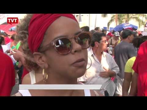 Ato pela democracia tem clima de festa no Rio de Janeiro