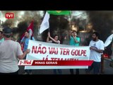 Manifestantes contra o golpe protestam em todo o país