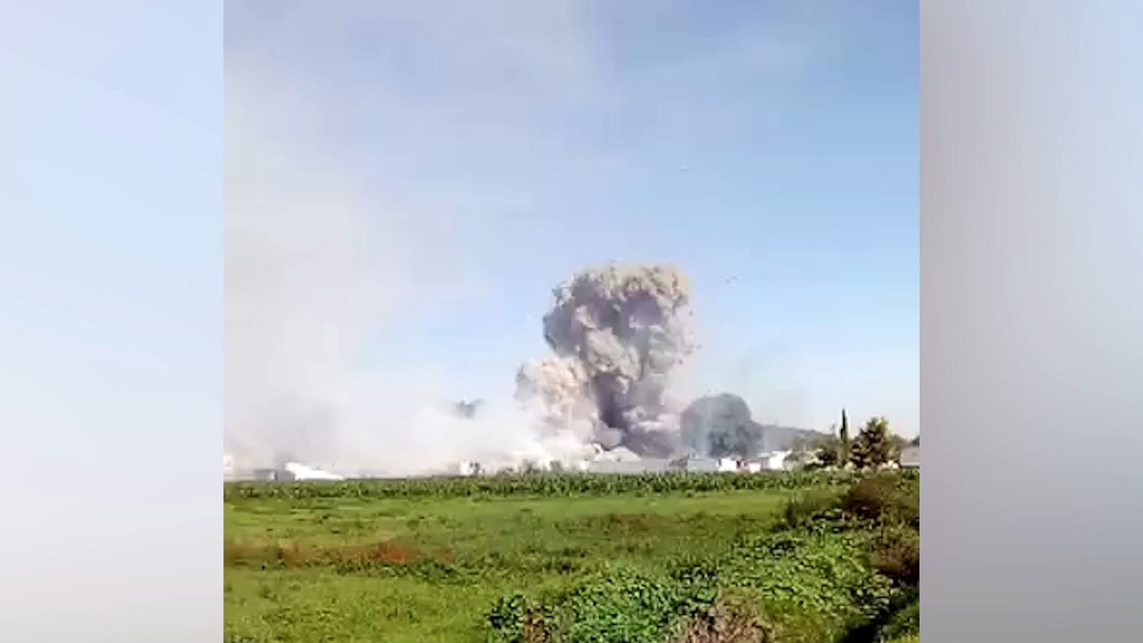 Fireworks Warehouse Explosions Near Mexico City Kills At Least 19, Injures 40