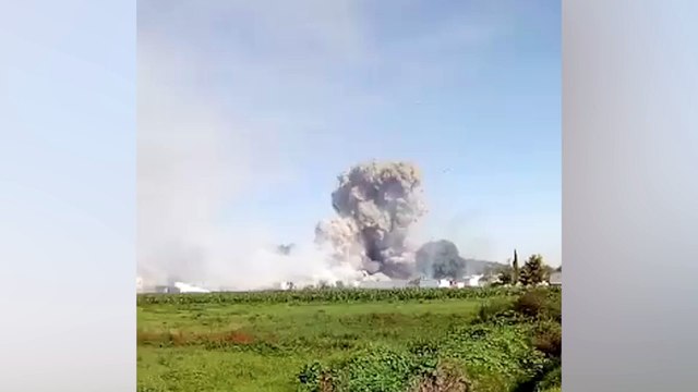 Fireworks Warehouse Explosions Near Mexico City Kills At Least 19, Injures 40
