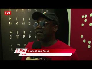 Exposição leva visitante a passear no escuro