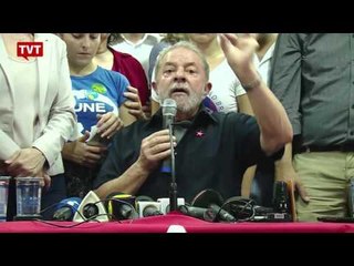 Lula: eu me senti um prisioneiro, eles preferiram a prepotência