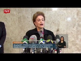 Dilma: "Quem pede renúncia reconhece que não há base para impeachment"