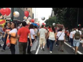 #VemPraDemcoracia boletim da Avenida Paulista às 4 da tarde.