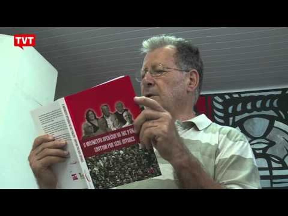 Livro traz depoimentos de operários que viveram o movimento sindical nas décadas de 50, 60 e 70