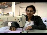 Cooperativa de costureiras produz bolsas e sacolas com material reciclável