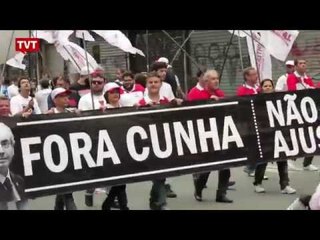 "Fora Cunha" foi principal grito de manifestações em todo o país