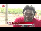 Jogo de futebol do time de refugiados haitianos de Santo André