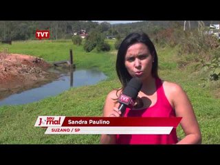 Sabesp faz obra milionária para retirar água de rio que está seco