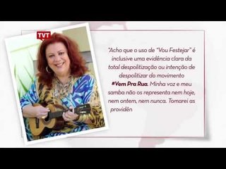 Beth Carvalho repudia uso de música em ato conservador no RJ