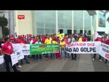 Manifestantes saem às ruas em todo Brasil pela democracia