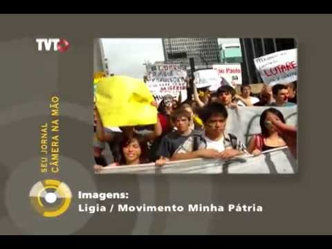 Jornalismo colaborativo: Marcha Contra a Corrupção