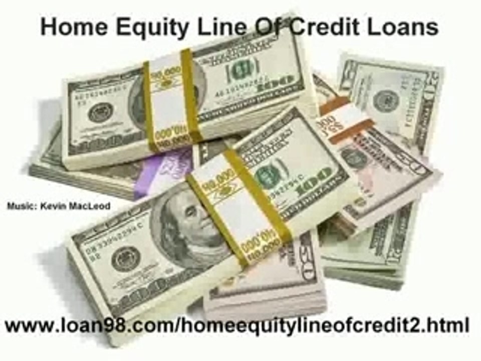 Home Equity Line of Credit Loans