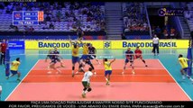 2º SET - SÉRVIA X BRASIL – LIGA DAS NAÇÕES M – 05/07/2018