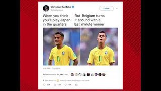 How Twitter reacted to the World Cup last 16