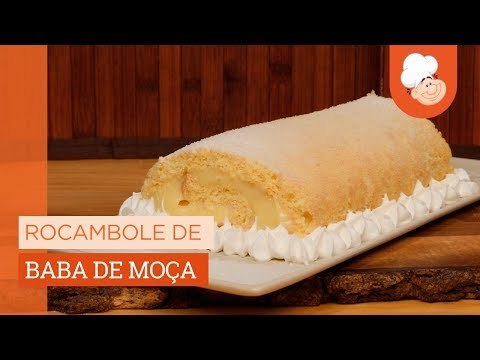 Rocambole de baba de moça — Receitas TudoGostoso