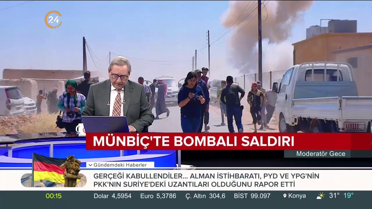 Münbiç'te bombalı saldırı