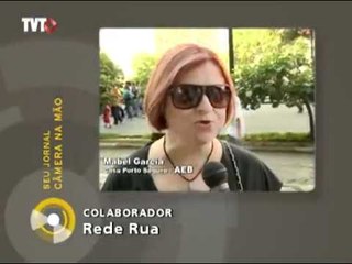 Manifestação cobra mais investimentos na assistência social