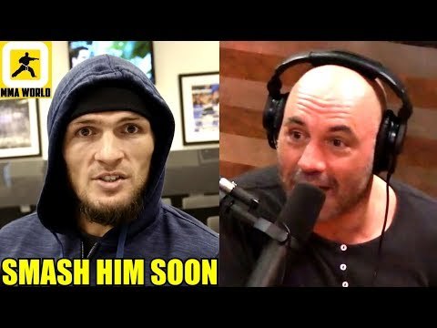 Khabib says he will be Smashing 'Him' soon,Joe Rogan on Brock Lesnar,Bisping on Daniel Cormier