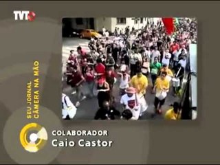 "Cordão da mentira" lembra os 48 anos do golpe militar no Brasil