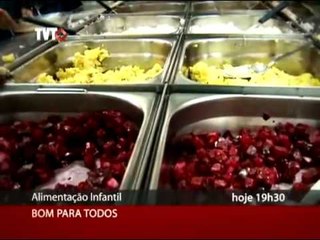Chamada Bom para Todos: Alimentação Escolar