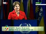 Rio+20: Dilma considera erradicação da pobreza é o maior desafio global