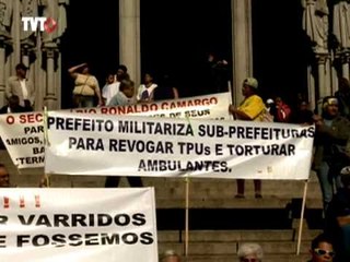 Por decisão da Justiça, vendedores ambulantes voltam ao trabalho em São Paulo