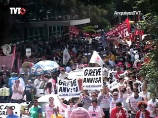 Video herunterladen: Policiais federais entram no quarto dia de greve