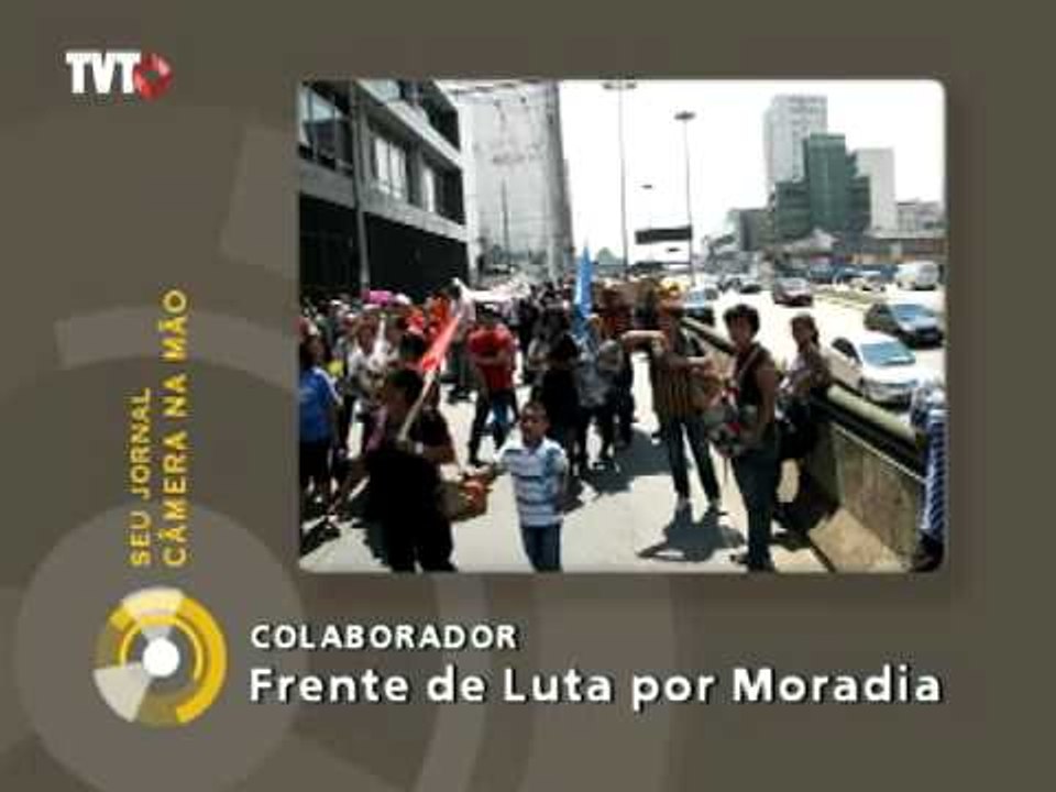 Sem Teto fazem caminhada no centro de São Paulo