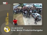 Jornalismo colaborativo: metalúrgicos fazem paralisação em Pindamonhangaba
