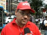 Ato unificado em São Paulo reúne dois mil trabalhadores