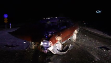 Kastamonu'da İki Otomobil Çarpıştı: 1'i Ağır 3 Yaralı