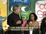 Na Expo Catadores, ex-presidente Lula recebe prêmio 