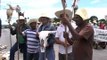 Produtores rurais protestam em frente ao Palácio do Planalto