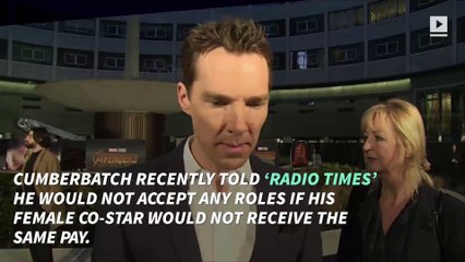 Benedict Cumberbatch to Refuse Future Roles if Women Don't Get Equal Pay