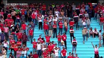 ملخص احداث الشغب في مباراة الإفريقي و النجم صراع الجماهير و الأمن نهائي كأس تونس ماهذا؟