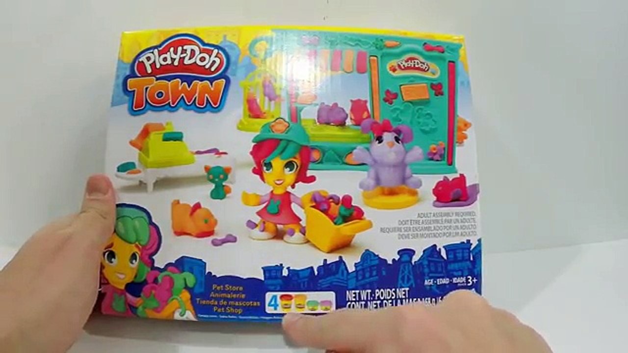 Play-Doh Town Pet Shop Massinhas de Modelar - Brinquedos Hasbro