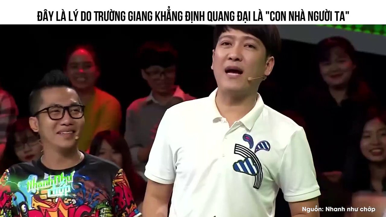 Đây là lý do Trường Giang khẳng định chắc nịch Quang Đại là "Con nhà người ta" của Vbiz