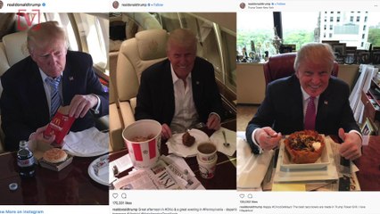 Trump Reportedly Changed His Burger Order To Make It A Little Healthier